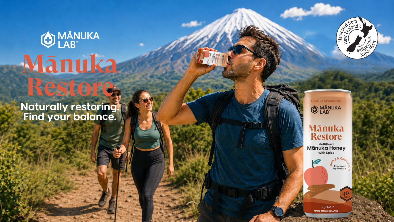 Mānuka lab restore header image